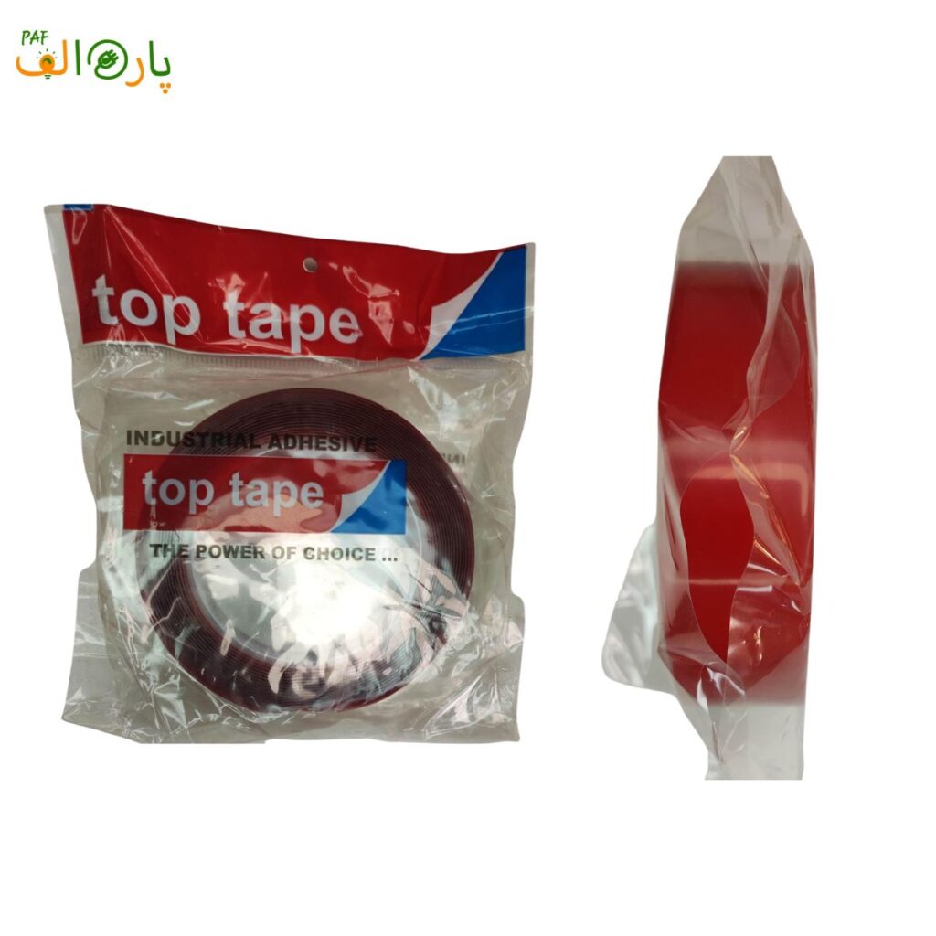 چسب دو طرفه ژله ای 3 سانتی  TOP TAPE