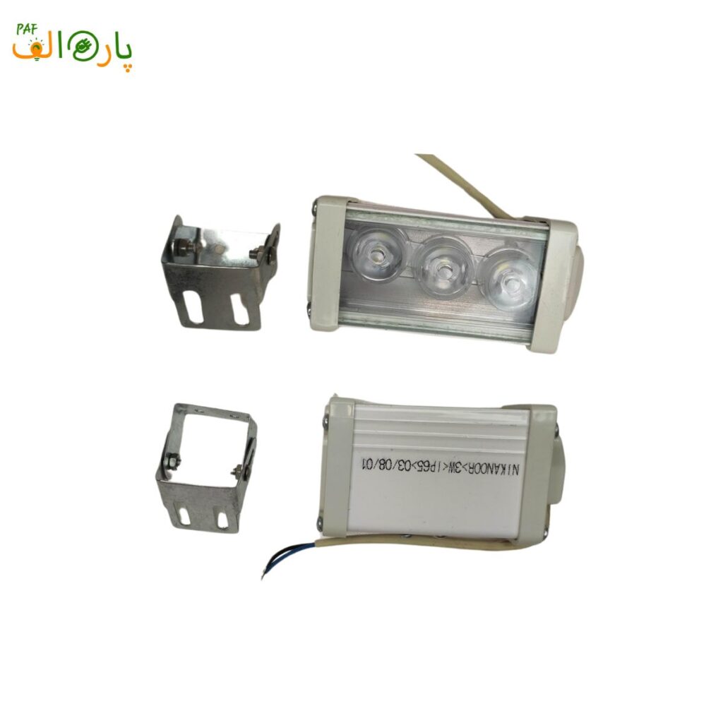 والواشر مهتابی 3 وات نیکا نور IP65